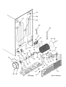 02 - Sealed System & Mother Board parts for Ge Refrigerator PSF26NGWABB from AppliancePartsPros.com