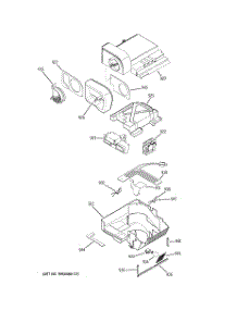 10 - Custom Cool parts for Ge Refrigerator PSF26NGWABB from AppliancePartsPros.com