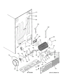 02 - Sealed System & Mother Board parts for Ge Refrigerator PSI23SCRHSV from AppliancePartsPros.com