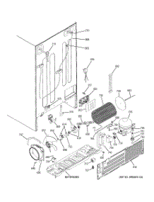 02 - Sealed System & Mother Board parts for Ge Refrigerator PSS26SHTISS from AppliancePartsPros.com
