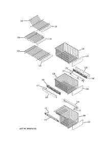 05 - Freezer Shelves parts for Ge Refrigerator PSIC5RGXCFWV from AppliancePartsPros.com