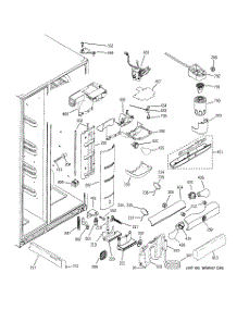 08 - Fresh Food Section parts for Ge Refrigerator PSE25SGTECSS from AppliancePartsPros.com
