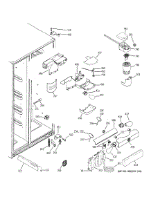 07 - Fresh Food Section parts for Ge Refrigerator GSHF6PHXCEWW from AppliancePartsPros.com