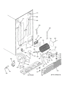 02 - Sealed System & Mother Board parts for Ge Refrigerator ZFSB26DRISS from AppliancePartsPros.com