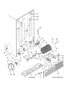 02 - Sealed System & Mother Board parts for Ge Refrigerator PSCF5VGXCFWW from AppliancePartsPros.com