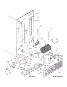 02 - Sealed System & Mother Board parts for Ge Refrigerator ZFSB26DRDSS from AppliancePartsPros.com
