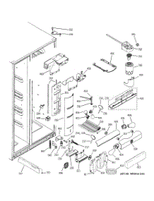 09 - Fresh Food Section parts for Ge Refrigerator ZFSB26DRDSS from AppliancePartsPros.com
