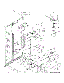 08 - Fresh Food Section parts for Ge Refrigerator PSI23MGWABV from AppliancePartsPros.com