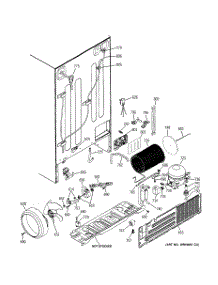 09 - Sealed System & Mother Board parts for Ge Refrigerator PSK25MGWACCC from AppliancePartsPros.com