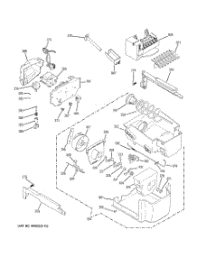 07 - Ice Maker & Dispenser parts for Ge Refrigerator PSCF5VGXAFWW from AppliancePartsPros.com