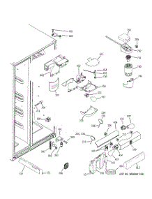 07 - Fresh Food Section parts for Ge Refrigerator GSHL6PHXCELS from AppliancePartsPros.com