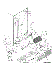 02 - Sealed System & Mother Board parts for Ge Refrigerator PSF26RGWABB from AppliancePartsPros.com