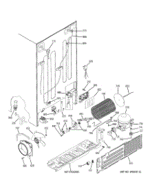 02 - Sealed System & Mother Board parts for Ge Refrigerator PSF26PGWCBB from AppliancePartsPros.com