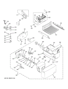 05 - Ice Maker & Dispenser parts for Ge Refrigerator SSH25KFXHWW from AppliancePartsPros.com