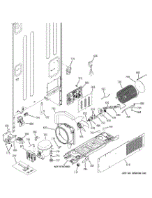 08 - Machine Compartment parts for Ge Refrigerator PGCS1PJXCSS from AppliancePartsPros.com
