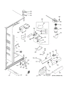 07 - Fresh Food Section parts for Ge Refrigerator GSS25WSWHSS from AppliancePartsPros.com