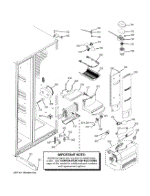 07 - Fresh Food Section parts for Ge Refrigerator PSCS5RGXCFSS from AppliancePartsPros.com