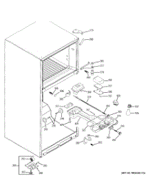04 - Fresh Food Section parts for Ge Refrigerator GTS18SBSXRSS from AppliancePartsPros.com