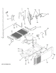 06 - Unit Parts parts for Ge Refrigerator GTS18SBSXRSS from AppliancePartsPros.com