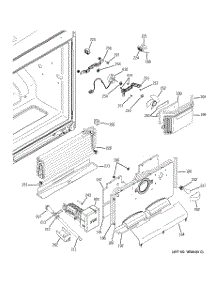 02 - Freezer Section parts for Ge Refrigerator PFSF5NJXCBB from AppliancePartsPros.com