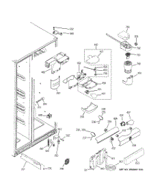 07 - Fresh Food Section parts for Ge Refrigerator ESHS5MGXBESS from AppliancePartsPros.com