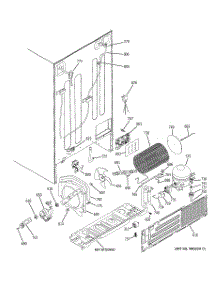 09 - Sealed System & Mother Board parts for Ge Refrigerator ESHS5MGXBESS from AppliancePartsPros.com