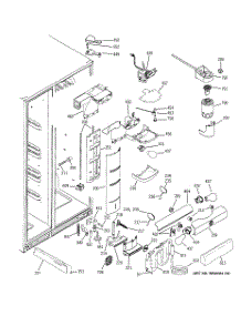 07 - Fresh Food Section parts for Ge Refrigerator GCE21MGTIFWW from AppliancePartsPros.com