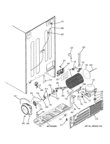 09 - Sealed System & Mother Board parts for Ge Refrigerator GSK25LHWHCCC from AppliancePartsPros.com