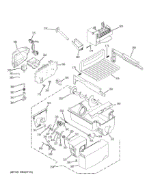 06 - Ice Maker & Dispenser parts for Ge Refrigerator PSK27MHWHCCC from AppliancePartsPros.com