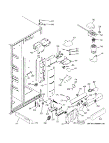 08 - Fresh Food Section parts for Ge Refrigerator PSHF6VGXCDWW from AppliancePartsPros.com