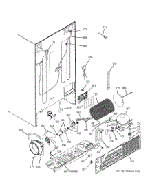 10 - Sealed System & Mother Board parts for Ge Refrigerator GWU23LGTIFSS from AppliancePartsPros.com