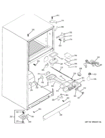 04 - Fresh Food Section parts for Ge Refrigerator GTH18KBXBRWW from AppliancePartsPros.com
