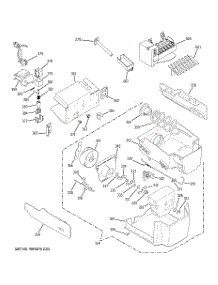 07 - Ice Maker & Dispenser parts for Ge Refrigerator PSS23MSWASS from AppliancePartsPros.com