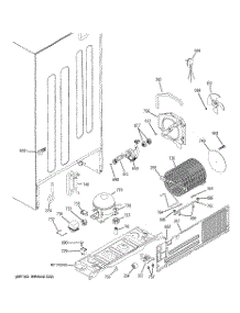 07 - Sealed System & Mother Board parts for Ge Refrigerator GTS22SBXARSS from AppliancePartsPros.com