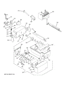 06 - Ice Maker & Dispenser parts for Ge Refrigerator GCE21MGTIFBB from AppliancePartsPros.com
