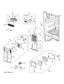 06 - Fresh Food Section parts for Ge Refrigerator PFSS6PKXASS from AppliancePartsPros.com