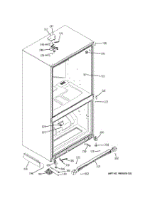 06 - Case Parts parts for Ge Refrigerator PDCS1NBXCLSS from AppliancePartsPros.com