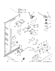 07 - Fresh Food Section parts for Ge Refrigerator GSS23WGTJCC from AppliancePartsPros.com