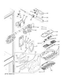 04 - Fresh Food Section parts for Ge Refrigerator CFCP1NIXCSS from AppliancePartsPros.com