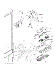 04 - Fresh Food Section parts for Ge Refrigerator PFIC1NFWABV from AppliancePartsPros.com
