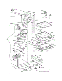 06 - Fresh Food Section parts for Ge Refrigerator ZISB48DCA from AppliancePartsPros.com