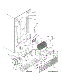 02 - Sealed System & Mother Board parts for Ge Refrigerator PSHS6TGXBDSS from AppliancePartsPros.com