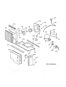 08 - Unit Parts parts for Ge Refrigerator ZISB48DXA from AppliancePartsPros.com