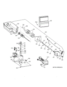 05 - Dispenser parts for Ge Refrigerator ZISB48DWA from AppliancePartsPros.com