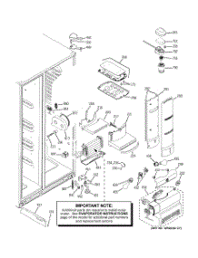 08 - Fresh Food Section parts for Ge Refrigerator PSDS3YGXBFSS from AppliancePartsPros.com