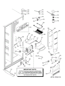 08 - Fresh Food Section parts for Ge Refrigerator PSH23PSTASS from AppliancePartsPros.com
