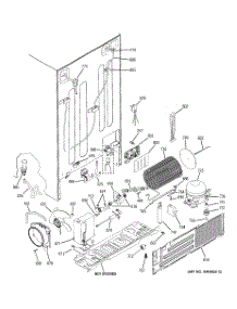 02 - Sealed System & Mother Board parts for Ge Refrigerator PSH23PSRBSV from AppliancePartsPros.com