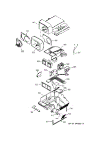 10 - Custom Cool parts for Ge Refrigerator PSH23SGNABS from AppliancePartsPros.com