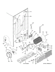 09 - Sealed System & Mother Board parts for Ge Refrigerator PSH25MSSASV from AppliancePartsPros.com