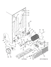 02 - Sealed System & Mother Board parts for Ge Refrigerator PSH23PGWABV from AppliancePartsPros.com